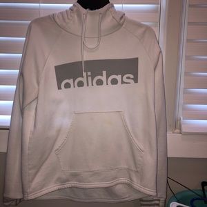 Adidas white hoody